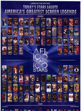 好莱坞百年百个明星AFI's 100 Years... 100 Stars